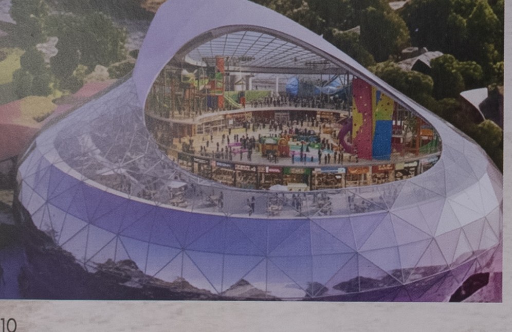 Playzone and food plaza